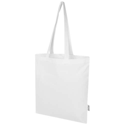 MADRAS BLEND 140 G & M² GRS RECYCLED COTTON TOTE BAG 7L