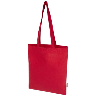 MADRAS BLEND 140 G & M² GRS RECYCLED COTTON TOTE BAG 7L