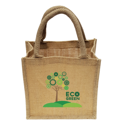 MINI NATURAL JUTE ECO SHOPPER