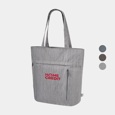 MOTO RECYCLED HEATHER BUSINESS EXECUTIVE COMMUTER TOTE BAG
