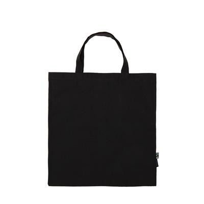 NEUTRAL FAIRTRADE ORGANIC SHOPPER TOTE BAG 120GSM with Short Handles