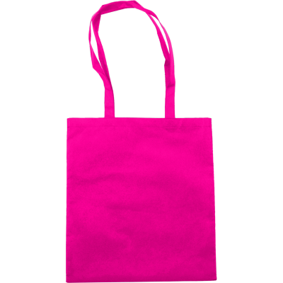 NON-WOVEN SHOPPER TOTE BAG in Pink