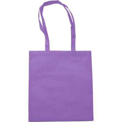 NON-WOVEN SHOPPER TOTE BAG in Purple