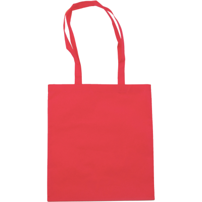 NON-WOVEN SHOPPER TOTE BAG in Red