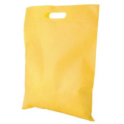NON WOVEN SHOPPER TOTE BAG in Yellow