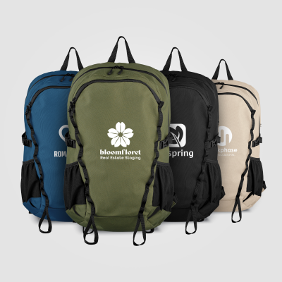 NORDPACK RECYCLED POLYESTER SPORTS BACKPACK RUCKSACK - 28 L - PROMOTIONAL CORPORATE GIFT