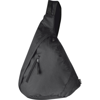 NYLON BACKPACK RUCKSACK in Black 
