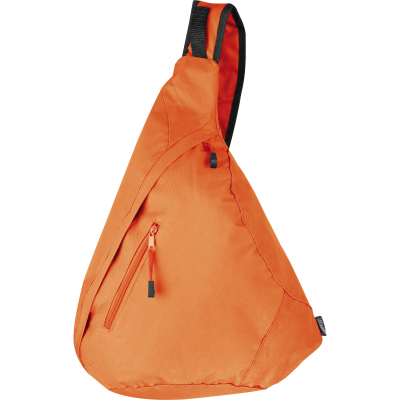 NYLON BACKPACK RUCKSACK in Orange 