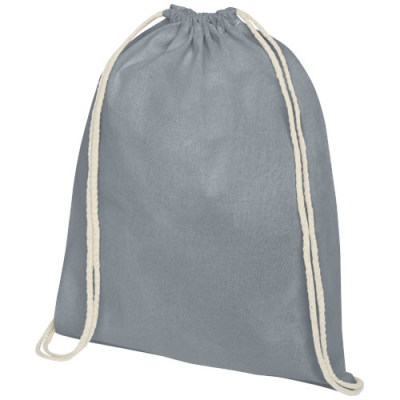 OREGON 100 G & M² COTTON DRAWSTRING BAG 5L - PROMOTIONAL CORPORATE GIFT
