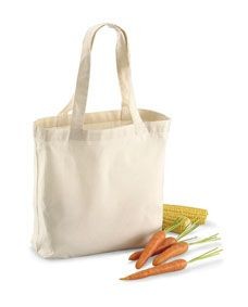 ORGANIC COTTON SHOPPER TOTE BAG