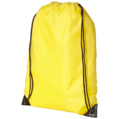 ORIOLE PREMIUM DRAWSTRING BACKPACK RUCKSACK 5L in Yellow