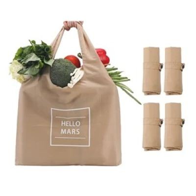 OXFORD CLOTH WATERPROOF ECO-FRIENDLY SHOPPER TOTE BAG with Logo