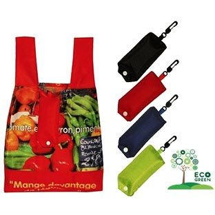 PETWORTH NYLON FOLDING SHOPPER TOTE BAG