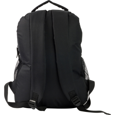 POLYESTER BACKPACK RUCKSACK in Black