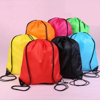 POLYESTER DRAWSTRING BAGS - PROMOTIONAL CORPORATE GIFT