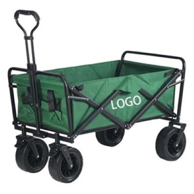 PORTABLE FOLDING OUTDOOR TROLLEY CAN PRINT LOGO