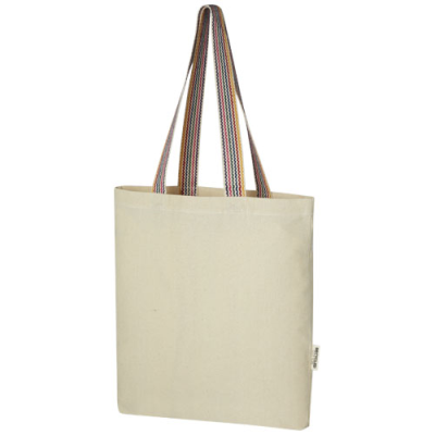 RAINBOW 180 G & M² RECYCLED COTTON TOTE BAG 5L