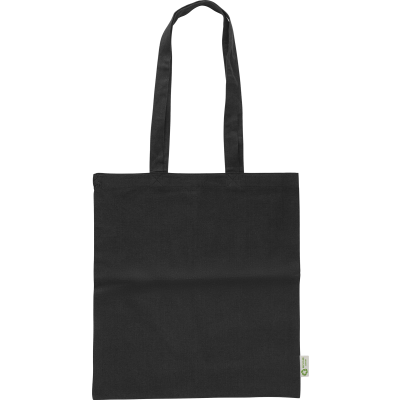 RECYCLED COTTON SHOPPER TOTE BAG