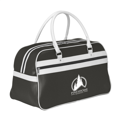 RETROSPORT SPORTS BAG in Black & White