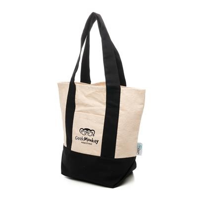 RIVINGTON MINI RECYCLED SHOPPER in Black