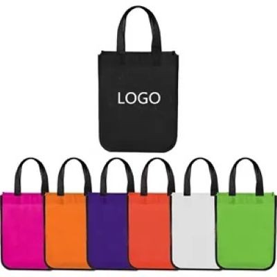 ROUND CORNER LAMINATED NON-WOVEN TOTE BAG