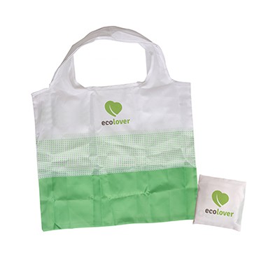 RPET FOLDING SHOPPER TOTE BAG