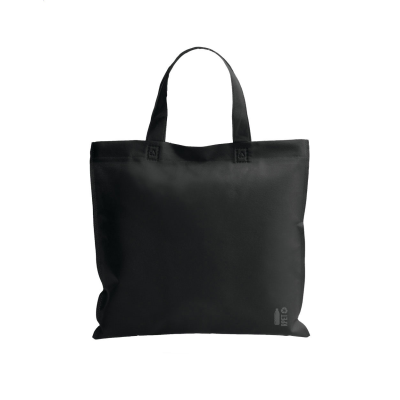 RPET SHOPPER TOTE BAG in Black