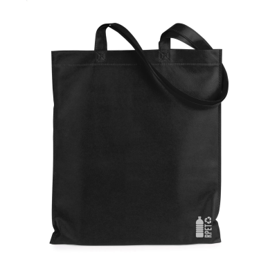RPET SHOPPER TOTE BAG in Black