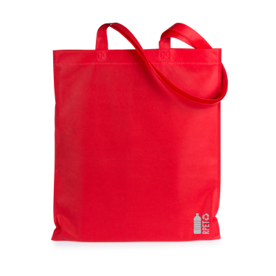 RPET SHOPPER TOTE BAG in Red