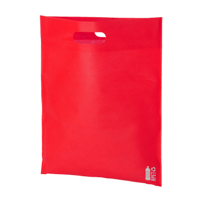 RPET SHOPPER TOTE BAG in Red