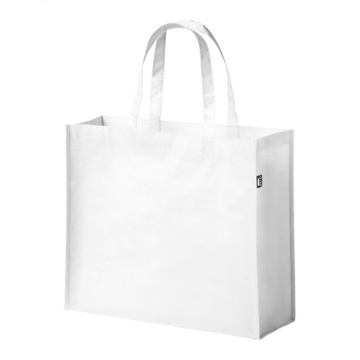 RPET SHOPPER TOTE BAG in White