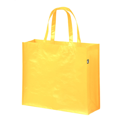 RPET SHOPPER TOTE BAG in Yellow