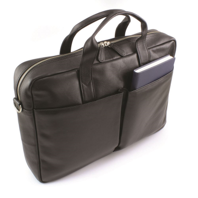 SANDRINGHAM NAPPA LEATHER COMMUTER BAG
