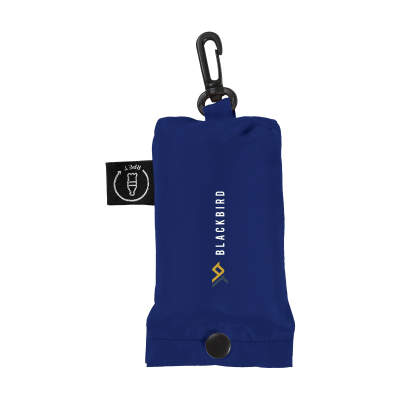 SHOP EASY GRS RPET FOLDING SHOPPER TOTE BAG in Navy