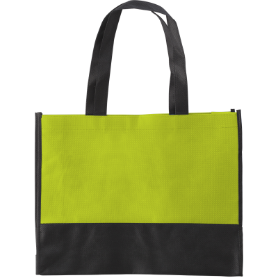 SHOPPER TOTE BAG in Lime
