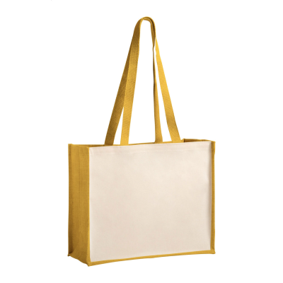 SHOPPER TOTE BAG in Yellow