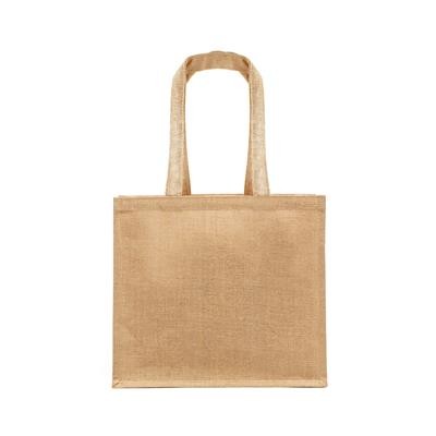 SIMBA 100% ECO JUTE SHOPPER TOTE BAG with Long Jute Handles