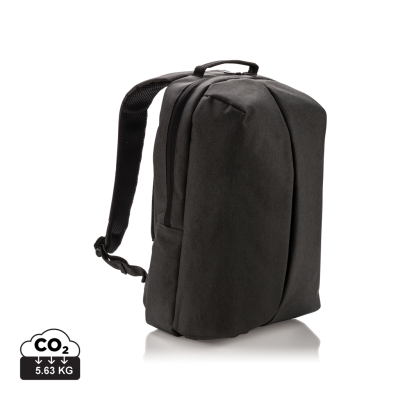 SMART OFFICE & SPORTS BACKPACK RUCKSACK in Black
