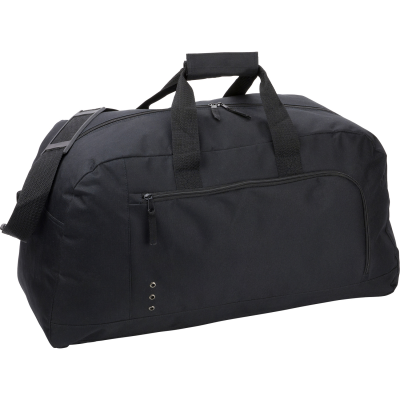 SPORTS & TRAVEL BAG in Black