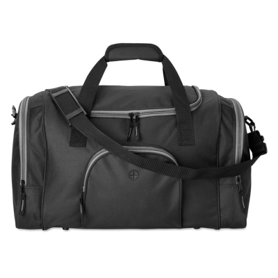 SPORTS BAG in 600D in Black