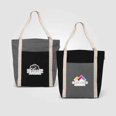 SPUN - RECYCLED COTTON BLEND TOTE BAG