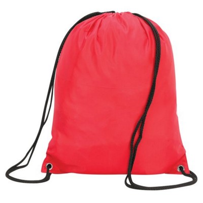 STAFFORD DRAWSTRING TOTE BACKPACK RUCKSACK in Red
