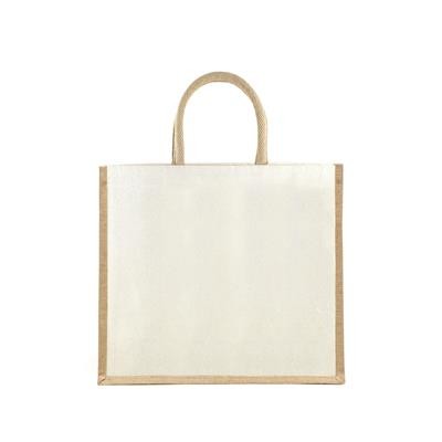 TANDU 100% CANVAS LAMINATED ECO SHOPPER 10OZ BAG