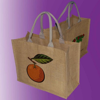 TATTON JUTE TOTE SUSTAINABLE BAG FOR LIFE - EXTRA LARGE