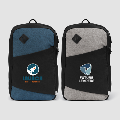 TECHPACK - 300D RPET COMMUTER BACKPACK RUCKSACK