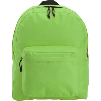 THE CENTURIA - POLYESTER BACKPACK RUCKSACK in Lime Green