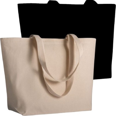 TOBY OVERSIZE LARGE COTTON CANVAS EVENT TOTE BAG