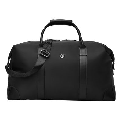 TRAVEL BAG BUTTON BLACK