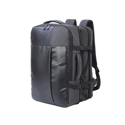 VIENNA OVERNIGHT LAPTOP BACKPACK in Black