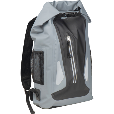 WATERRESISTANT BACKPACK RUCKSACK in Silvergrey 